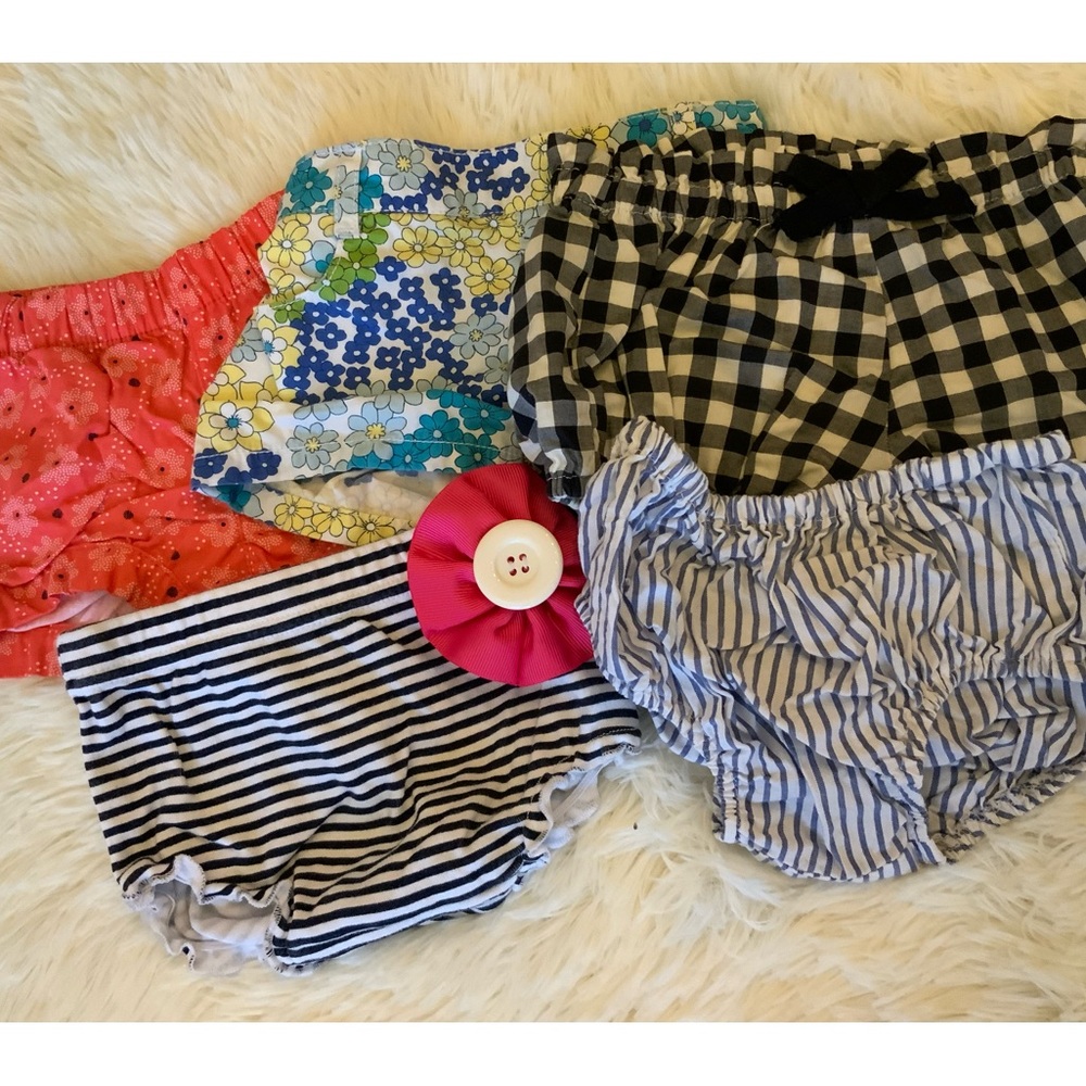 Baby Girl Shorts 3 months Lot of 5 O 008